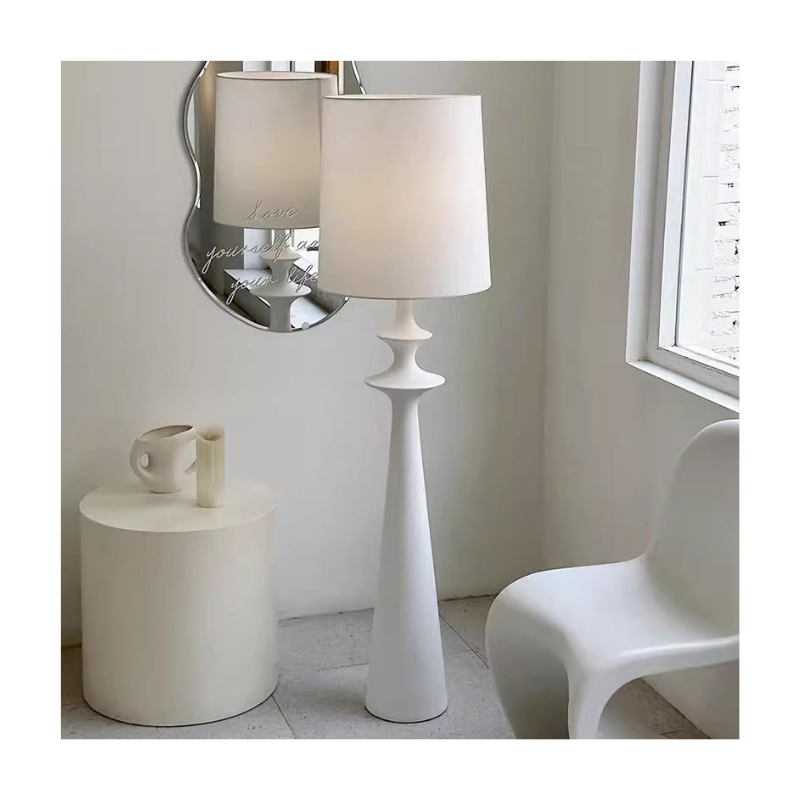 Sculpted Hourglass Table Lamp